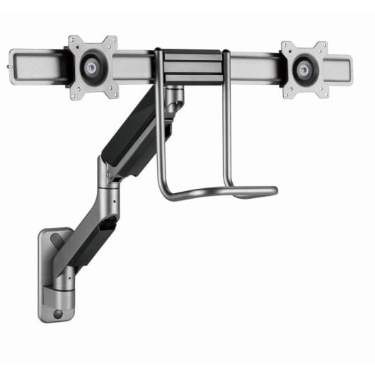 Suporte duplo para monitor Gembird Ma-wa2-02 17”-32” VESA 100 Max 8Kg Preto