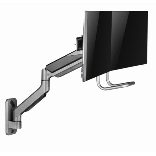 Suporte duplo para monitor Gembird Ma-wa2-02 17”-32” VESA 100 Max 8Kg Preto