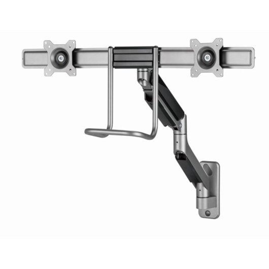Suporte duplo para monitor Gembird Ma-wa2-02 17”-32” VESA 100 Max 8Kg Preto