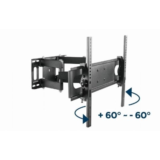 Gembird Wm-70st-01 Soporte para TV 70" VESA 600x400 Max 35Kg Negro