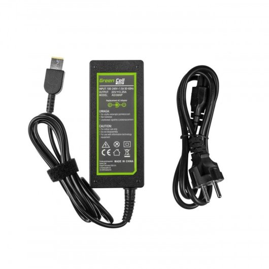 Adattatore di alimentazione Green Cell Ad38ap 65W per Lenovo