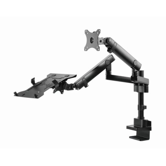 Gembird Ma-da3-02 Doppelmonitor + Laptopständer 17"-32" VESA 100 Max. 8 kg Schwarz