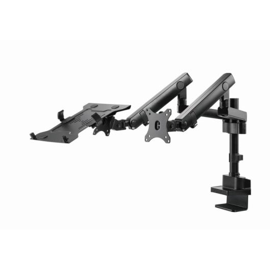 Gembird Ma-da3-02 Doppelmonitor + Laptopständer 17"-32" VESA 100 Max. 8 kg Schwarz