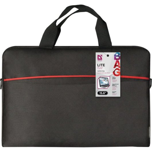 Pasta para laptop Defender Lite 15,6" preta