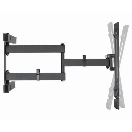 Gembird Wm-80st-05 TV-Wandhalterung 37”-80” VESA 600x400 Max 50kg Schwarz