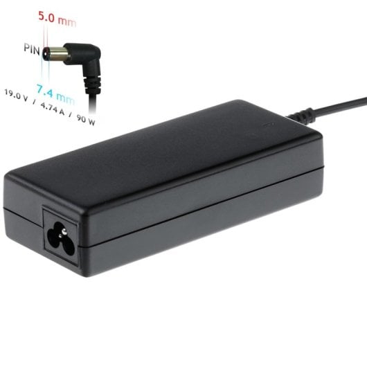 Akyga AK-ND-04 adaptador e transformador Interior 90 W Preto