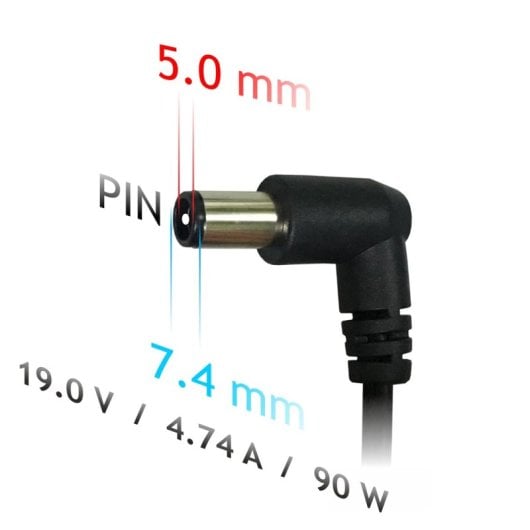 Akyga AK-ND-04 adaptador e transformador Interior 90 W Preto