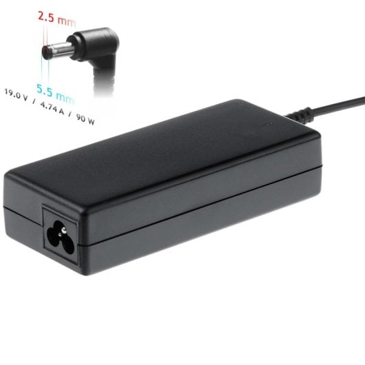 Adaptador de energia interno Akyga Ak-nd-10 e inversor 90W preto