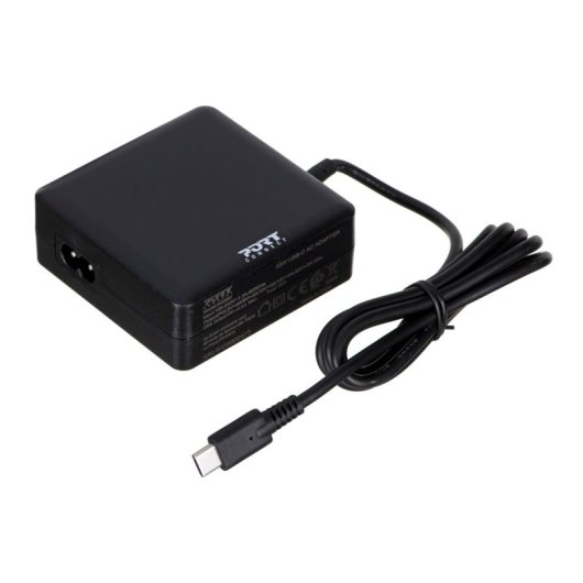 Port Designs Adaptateur secteur intérieur et onduleur 90 W Noir
