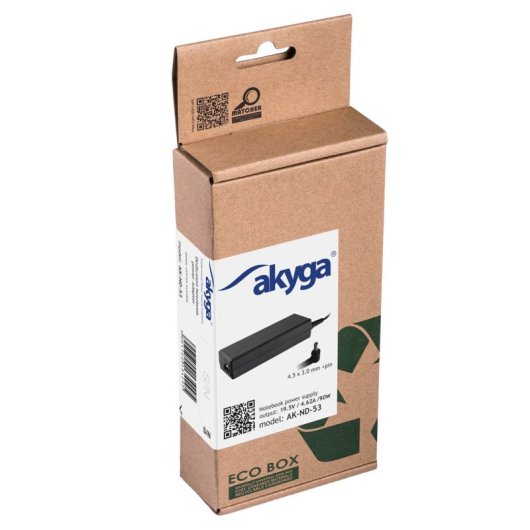 Alimentatore e inverter per interni Akyga Ak-nd-53 da 90 W Nero