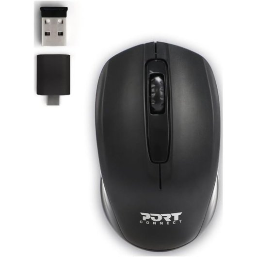 Custodia Port Designs Premium Pack per laptop da 17,3" + mouse nero