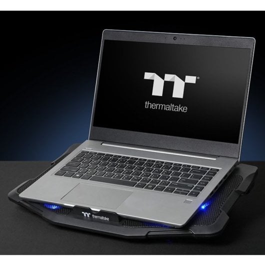 Thermaltake Massive 12 Max Base Refrigeradora para Portátil 17" Negro