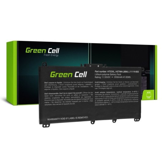 Substituição para bateria de notebook Green Cell HP163