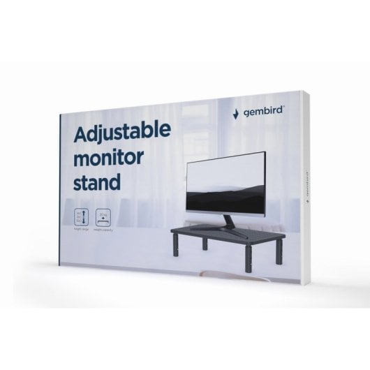 Gembird Ms-table-01 Soporte de Escritorio para Monitor Negro