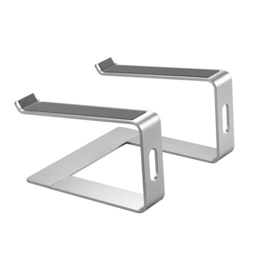 Gembird Nbs-d1-01 Vertikaler Laptopständer, silber