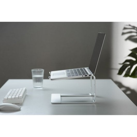 Gembird Nbs-d1-01 Vertikaler Laptopständer, silber