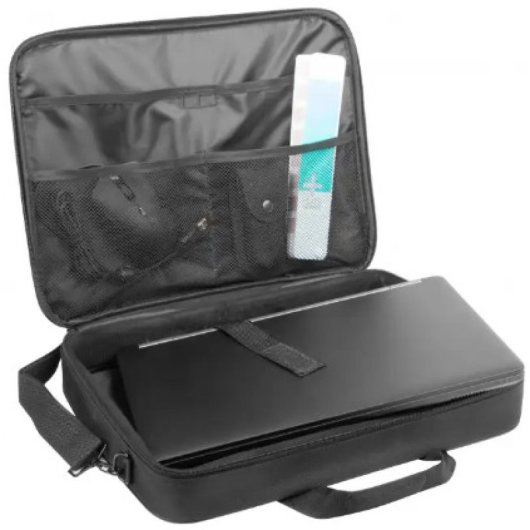 Bolsa para portátil Natec Doberman 15,6'' preta