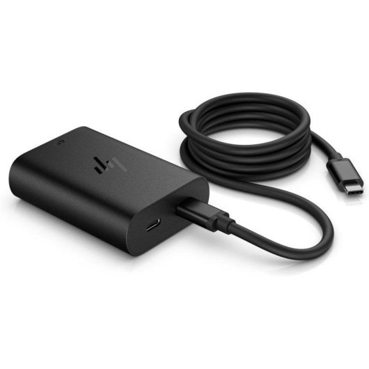 Cargador para portátil HP USB-C GaN 65 W Negro