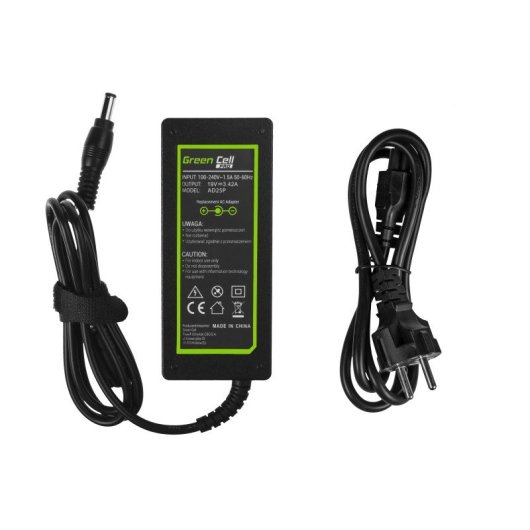 Adaptador de energia interno Green Cell AD25p e inversor 65 W preto