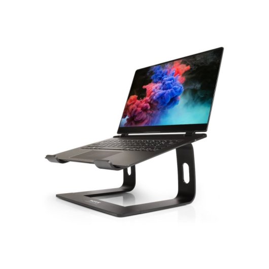 Port Designs 901103 Soporte de Aluminio para Portátil 15.6" Negro