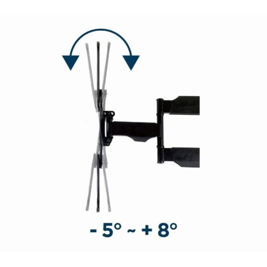 Suporte de parede para TV Premium Full Motion Gembird Wm-55st-01, 32 "-55" (32 kg)