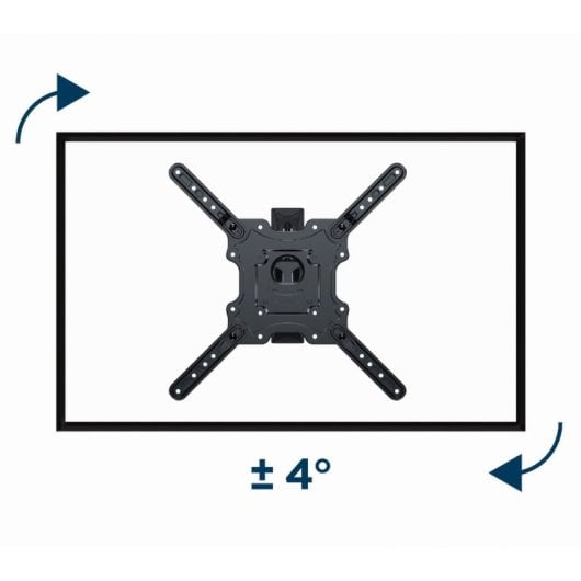 Suporte de parede para TV Premium Full Motion Gembird Wm-55st-01, 32 "-55" (32 kg)