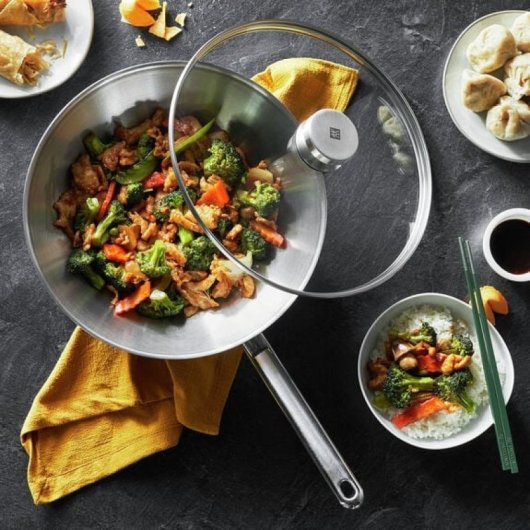 Zwilling Plus Sartén Wok/sofríe Redonda