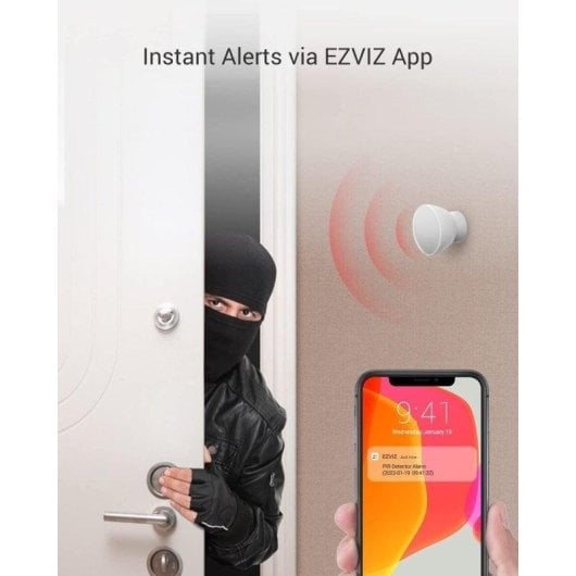 Capteur de Mouvement EZVIZ Home Sensor Kit ZigBee Wi-Fi Intérieur Commande vocale