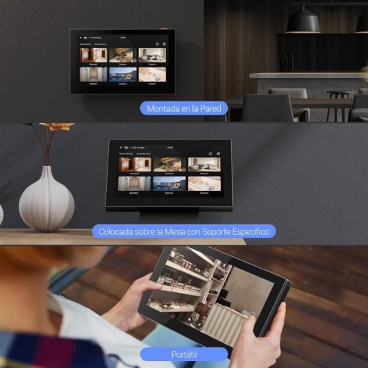 Monitor di sicurezza wireless EZVIZ SD7 Smart Touch Screen da 7''