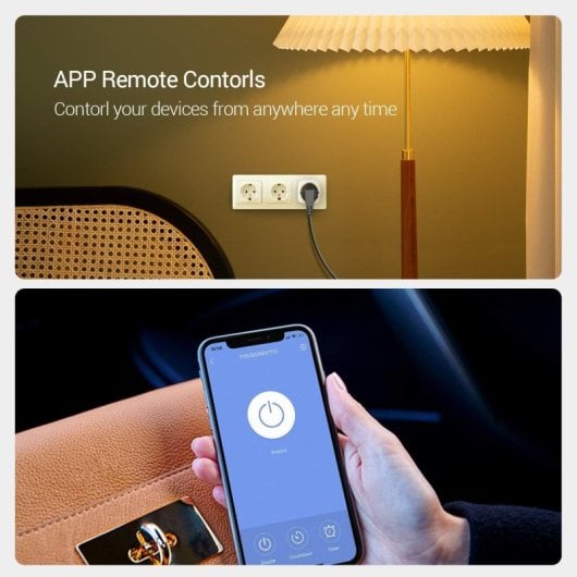 Presa intelligente WiFi EZVIZ T30 con telecomando