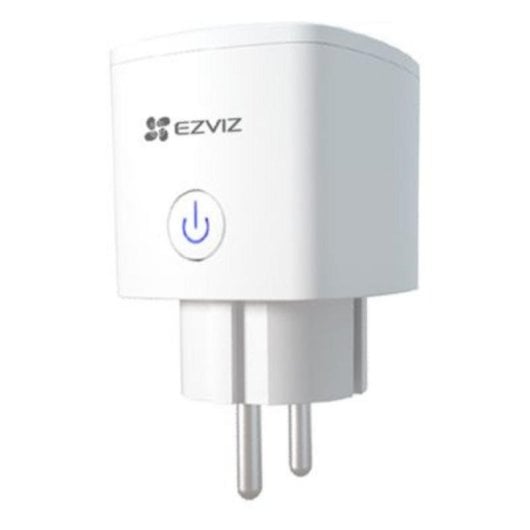 Prise intelligente EZVIZ T30-10B-EU WiFi Blanche Contrôle Voix Mesure Consommation