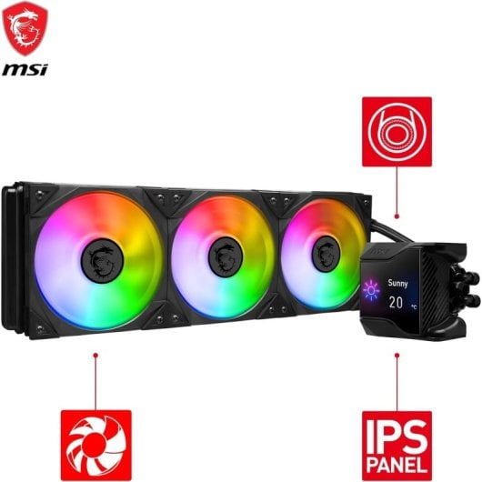 MSI MPG CORELIQUID D360 Kit de Refrigeración Líquida Negro