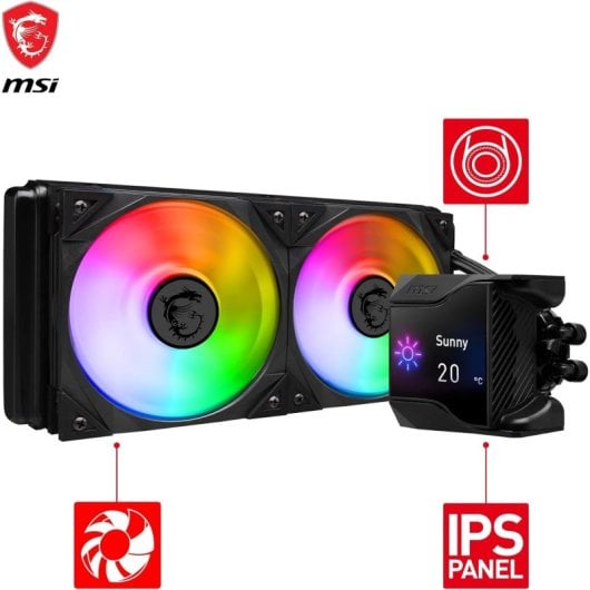 MSI MPG CORELIQUID D240 Kit de Refrigeración Líquida Negro