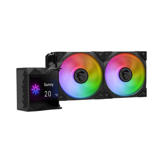 Flüssigkeitskühlung MSI MPG CORELIQUID D240 240mm 2 Lüfter LED IPS