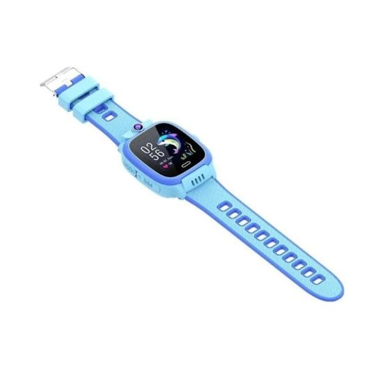 Klack Smartwatch Infantil 4G GPS 1.44" Touch Azul Videoconferência SOS Nano-SIM WiFi LBS