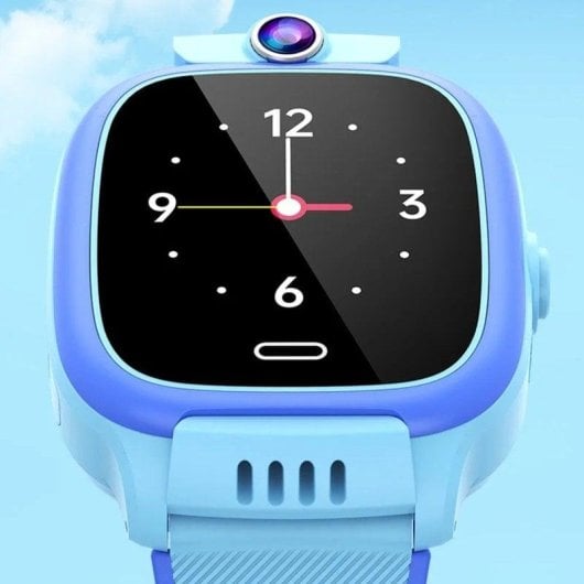 Klack Smartwatch Infantil 4G GPS 1.44" Touch Azul Videoconferência SOS Nano-SIM WiFi LBS