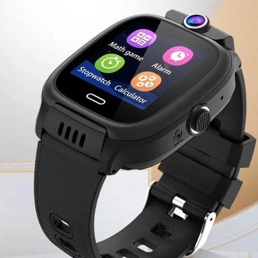 Klack Reloj Smartwatch para Niños con GPS Localizador y Comunicación 4G Negro