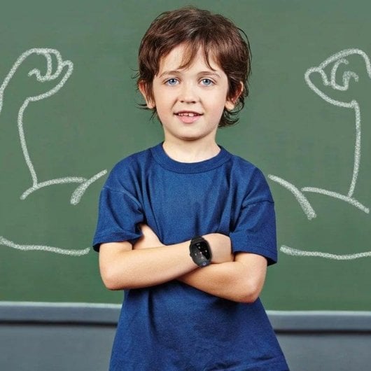 Klack Smartwatch Crianças 4G GPS 1,44" Ecrã Táctil Preto Localização SOS