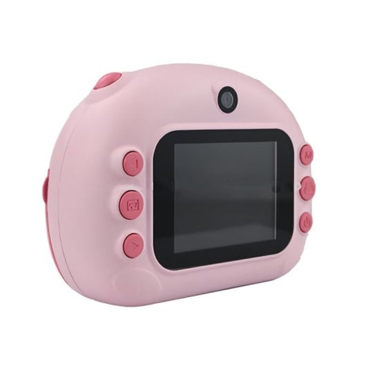 Klack Câmara Instantânea Digital Infantil 12MP 1080p Rosa