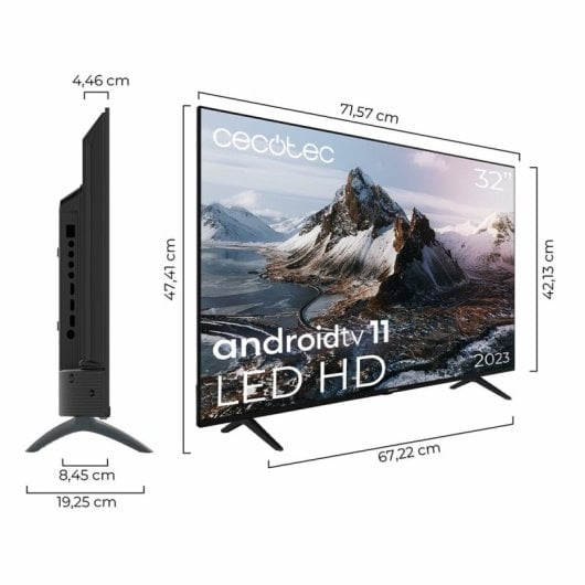 Cecotec A3 Series ALH30032S 32" LED HD HDR10 Android TV