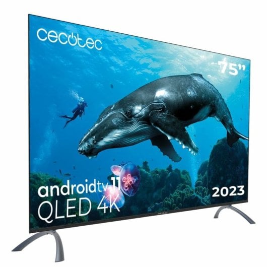 Cecotec V2 Series VQU20075 75" QLED UltraHD 4K HDR10 Android TV