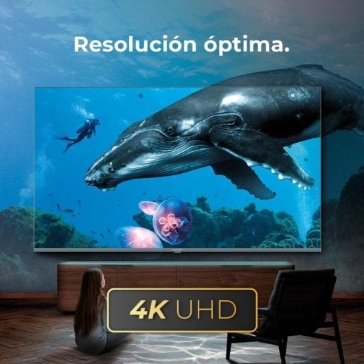 Cecotec V2 Series VQU20075 75" QLED UltraHD 4K HDR10 Android TV