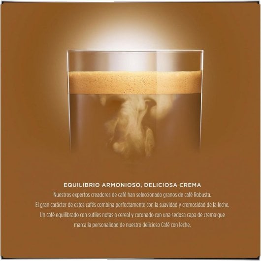 Nescafé Dolce Gusto Café com Leite Pack de 3 Caixas de 30 Cápsulas