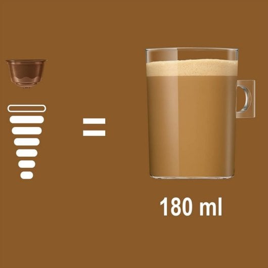 Nescafé Dolce Gusto Café com Leite Pack de 3 Caixas de 30 Cápsulas