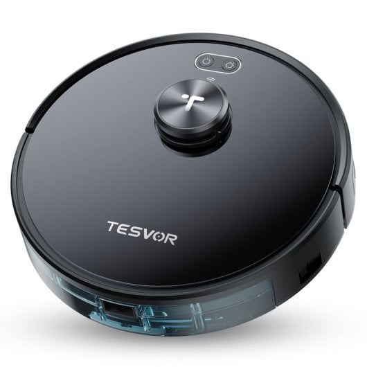 Tesvor S4 Robot Aspirador con Navegación Láser Gris Espacial