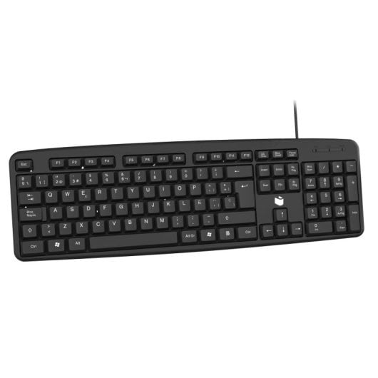PcCom Essential Combo MK20 tastiera + mouse nero