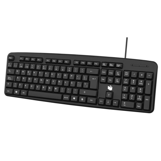 PcCom Essential Teclado K20 Negro