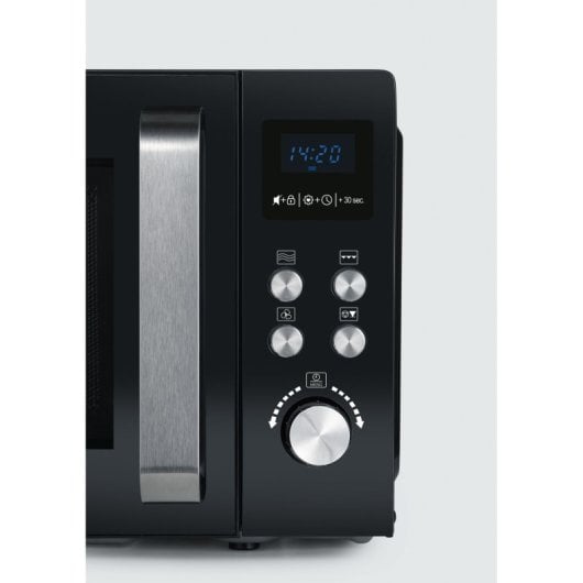 Severin MW 7752 3-in-1 Mikrowelle mit Grill- und Heißluftfunktion, 25 l, 900 W, Schwarz