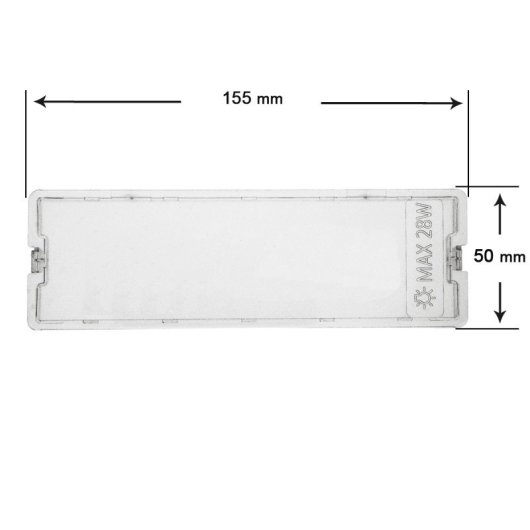 Fagor Exaustor Defletor Retroiluminação 50x155mm Ke0001537