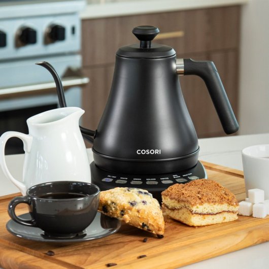 Cosori Kettler Chef Edition Hervidor Eléctrico 5 Ajustes Negro